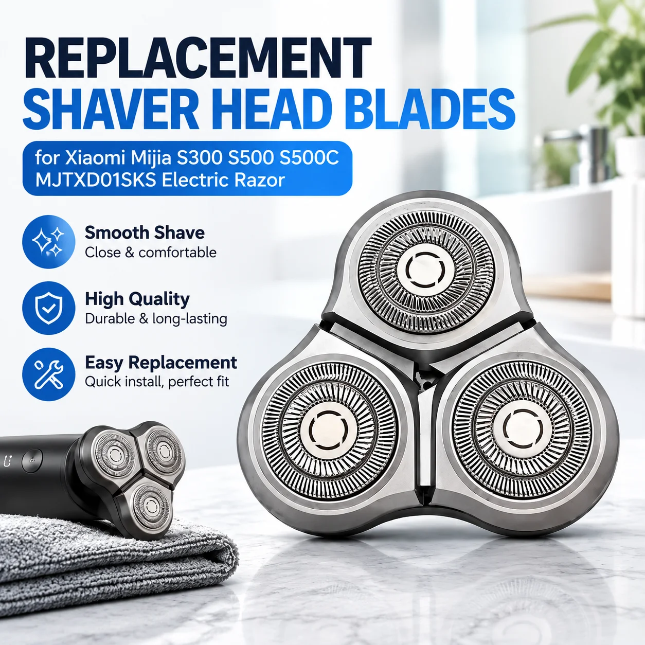 Electric Razor - Сменные лезвия для электробритвы Xiaomi Mijia