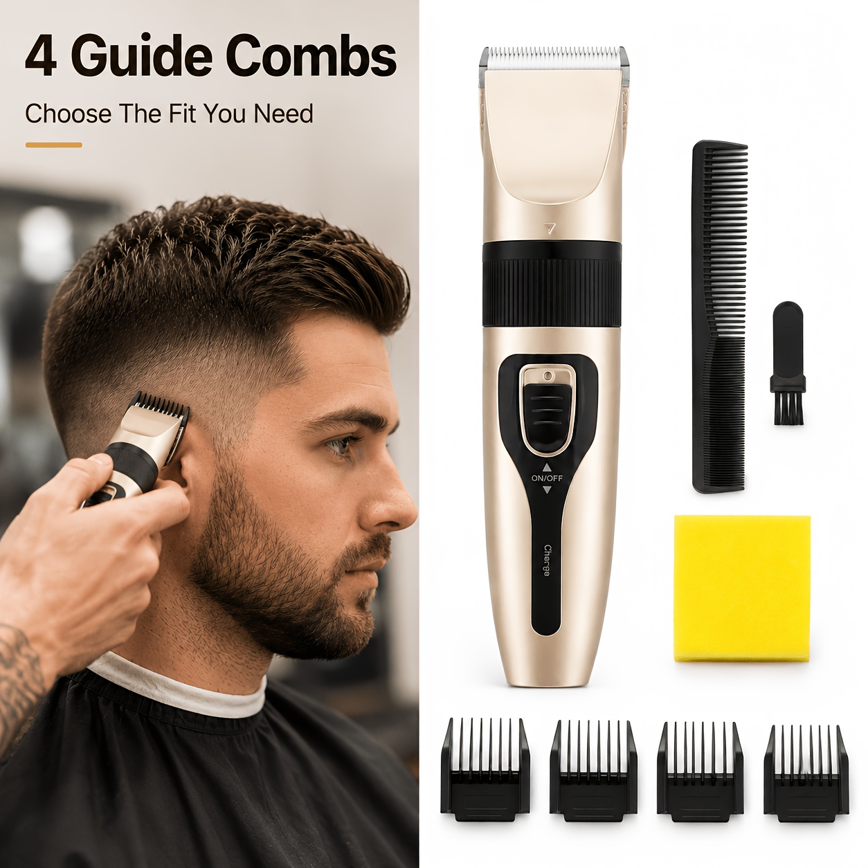 Men'S Grooming Hairstyles - Умная машинка для стрижки волос с