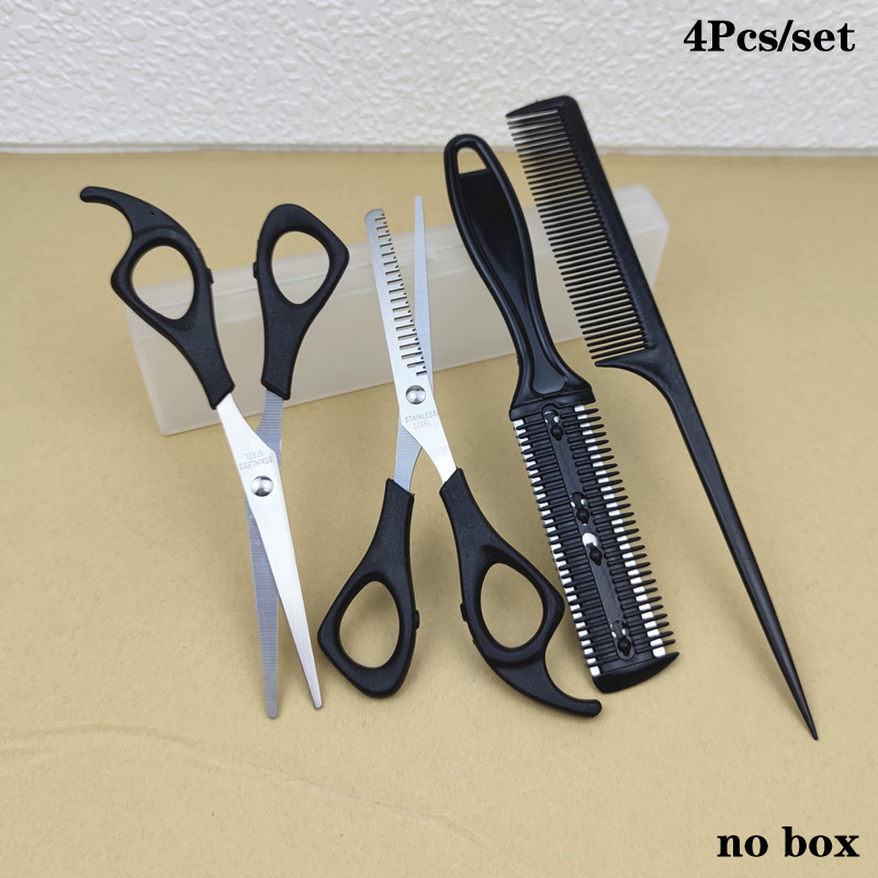 Grooming Scissors - «Набор из 4 парикмахерских ножниц: ножницы