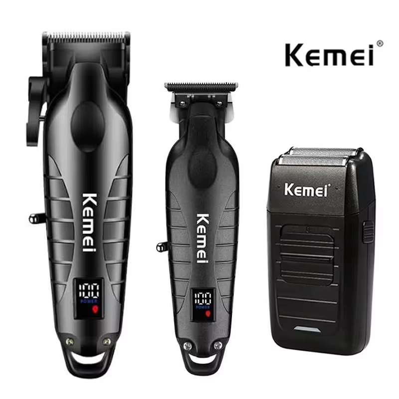 Electric Shaver Rotary - Набор машинок для стрижки волос Kemei