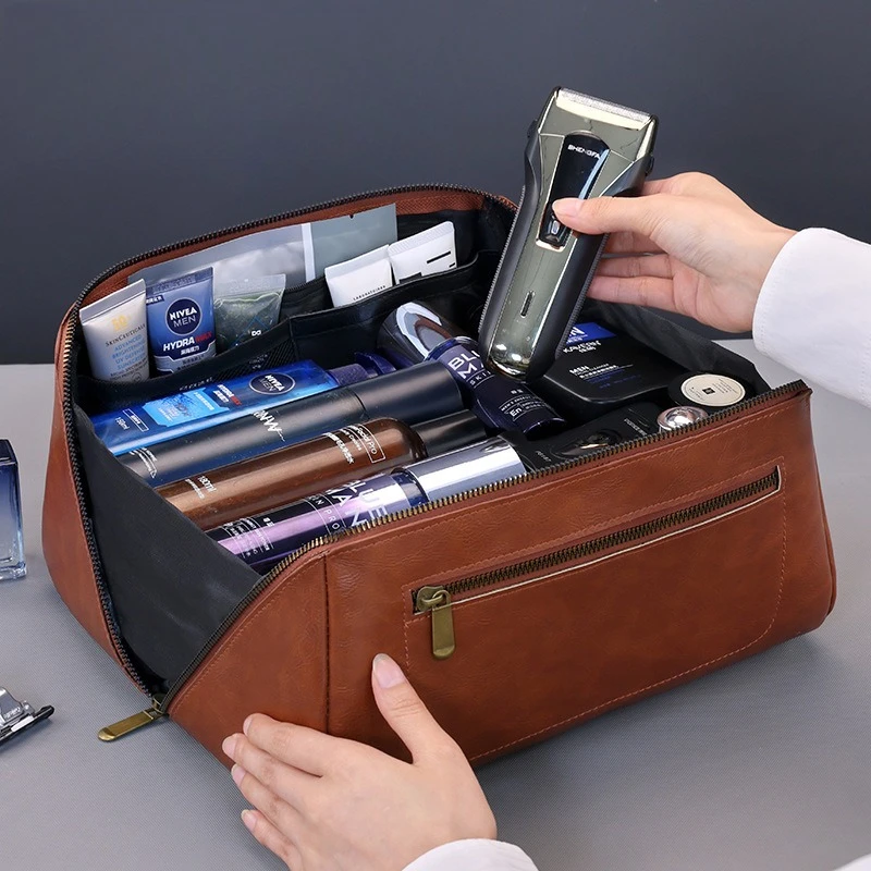 Винтажная косметичка из искусс – обзор и цена Mens Grooming Travel Kit