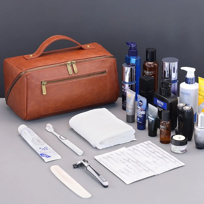 Винтажная косметичка из искусс – обзор и цена Mens Grooming Travel Kit
