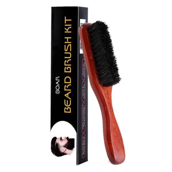 Деревянная щетка для бороды с  – обзор и цена Mens Grooming Travel Kit
